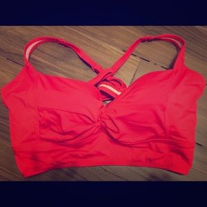 Torrid Red Bikini Top Size 3